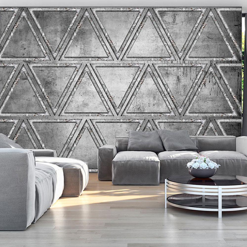 Wall mural - Dancing with triangles-TipTopHomeDecor
