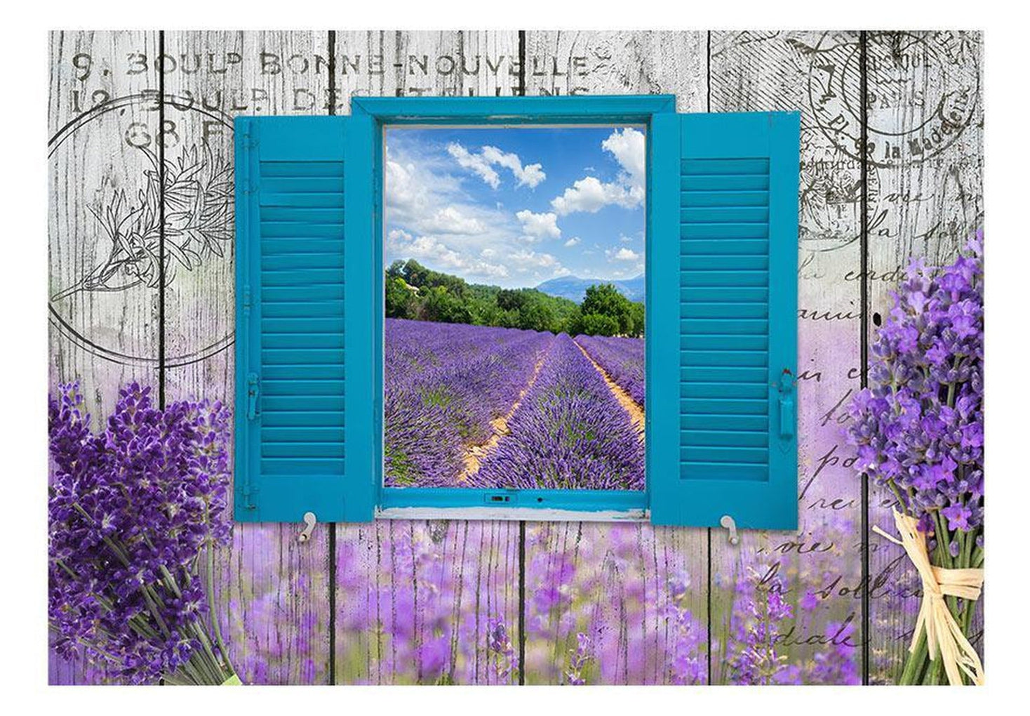Wall mural - Lavender Recollection-TipTopHomeDecor