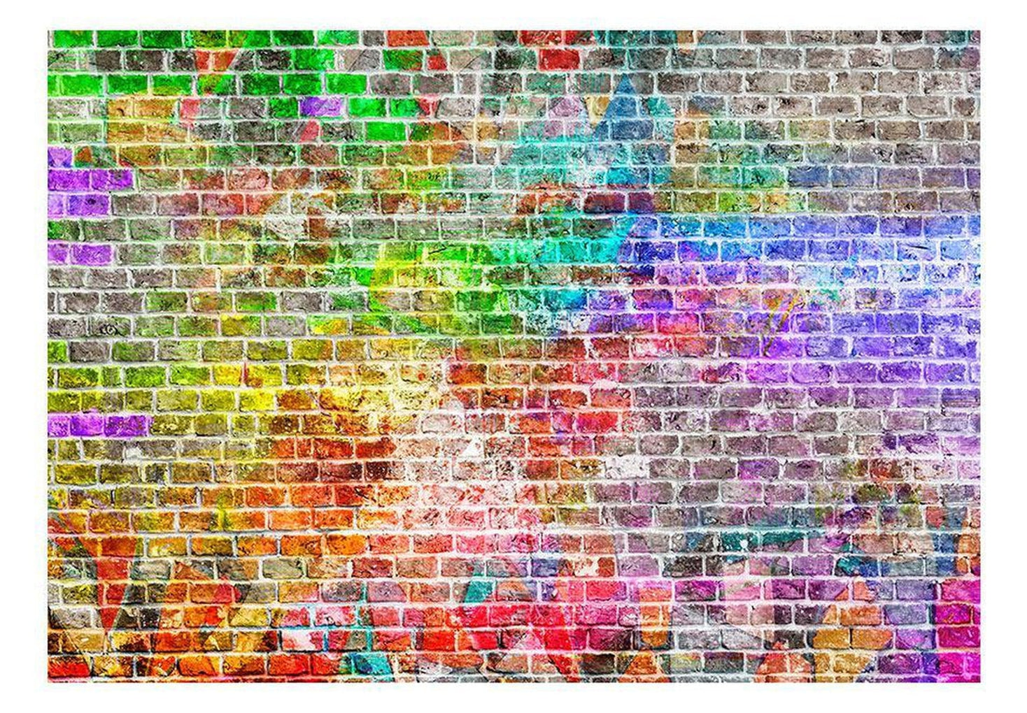 Wall mural - Rainbow Wall-TipTopHomeDecor