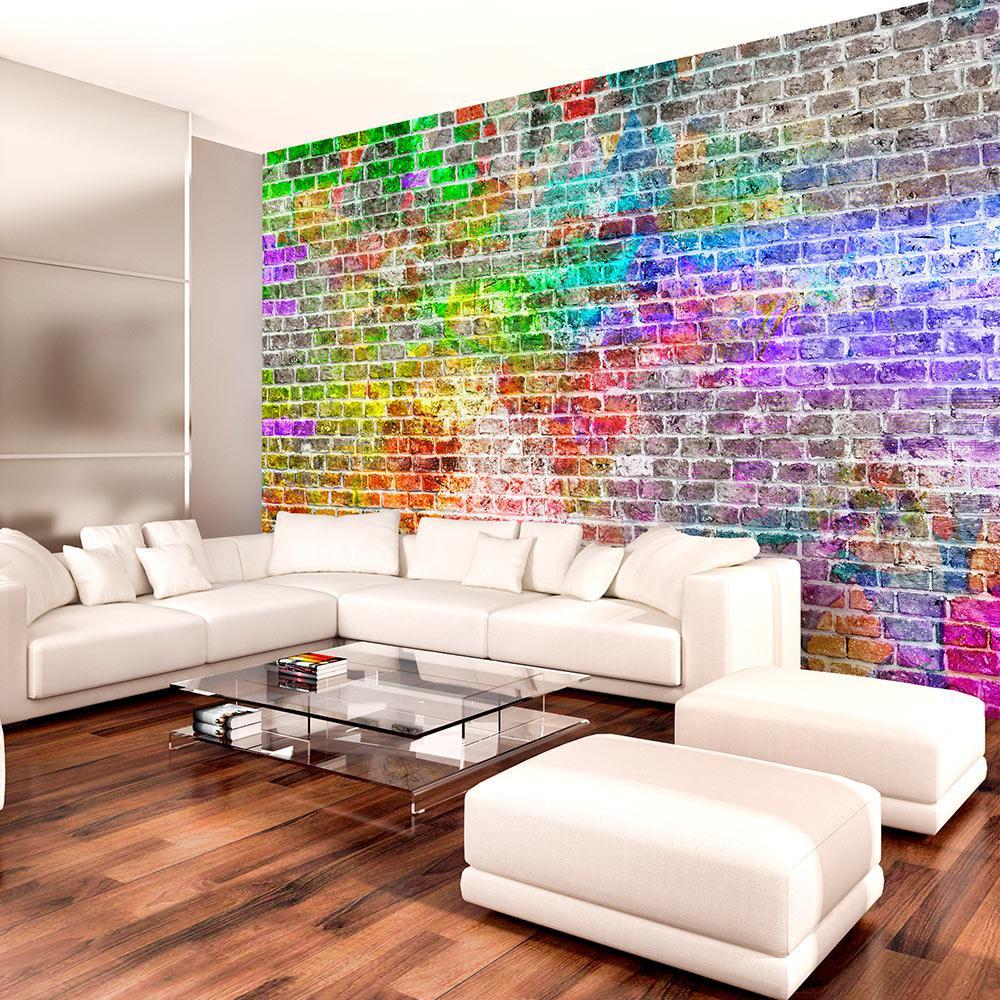 Wall mural - Rainbow Wall-TipTopHomeDecor