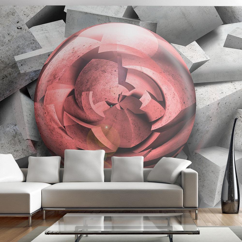 Wall mural - Stone rose-TipTopHomeDecor