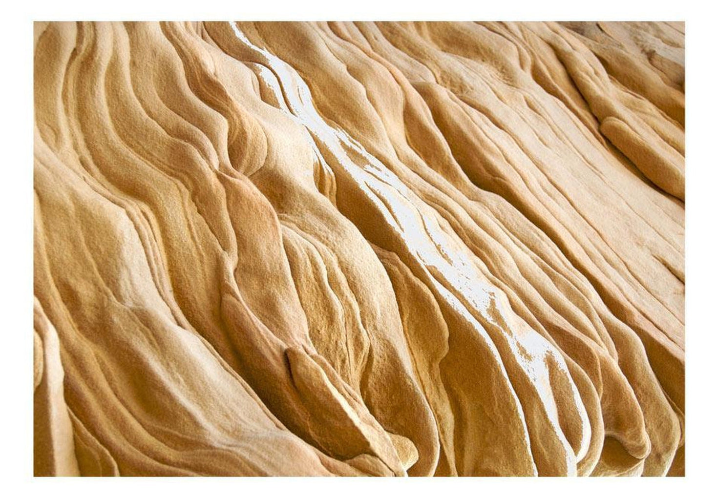 Wall mural - Wavy sandstone forms-TipTopHomeDecor
