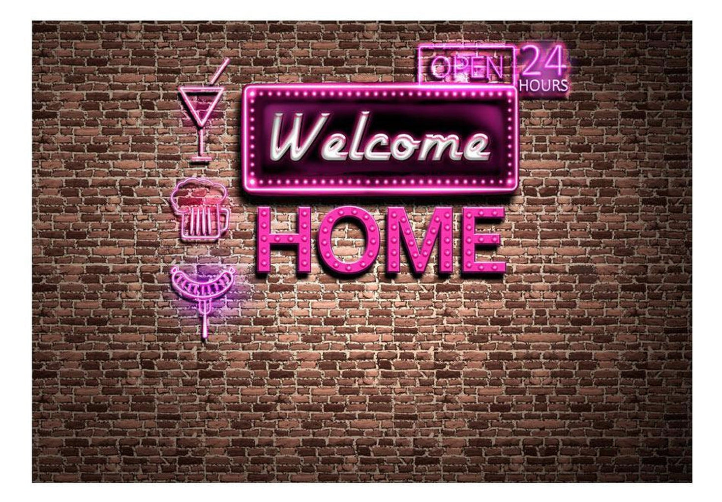 Wall mural - Welcome home-TipTopHomeDecor