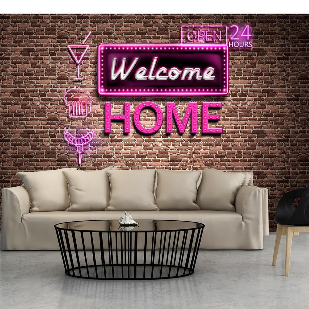 Wall mural - Welcome home-TipTopHomeDecor