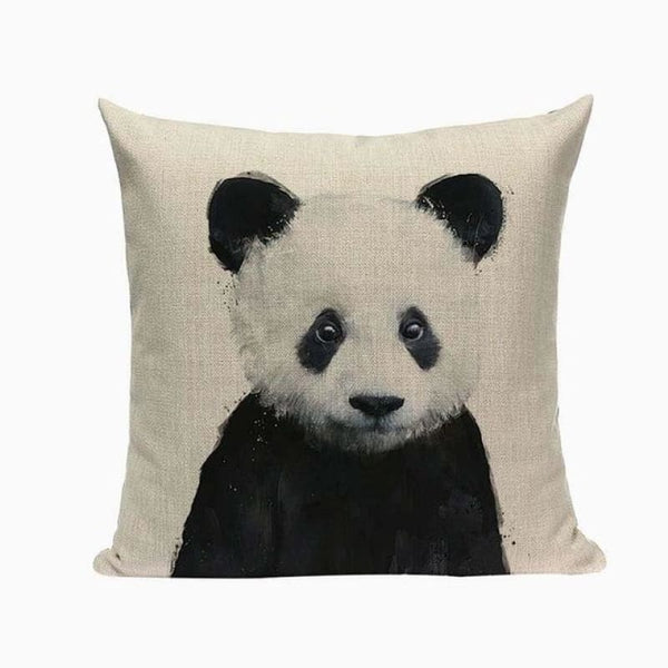 Tiptophomedecor Bear Lion Animals Cushions Covers