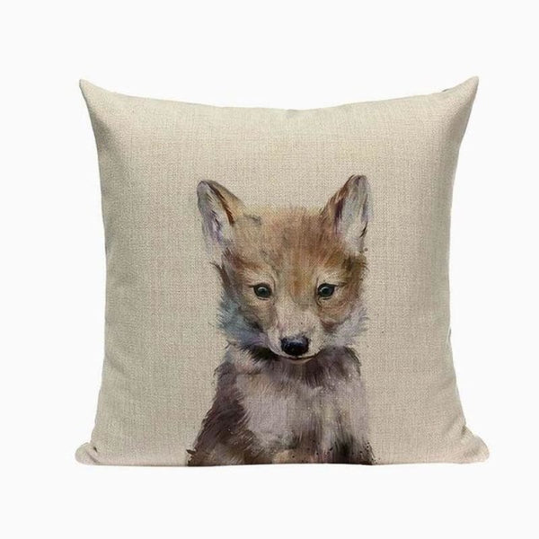 Tiptophomedecor Bear Lion Animals Cushions Covers