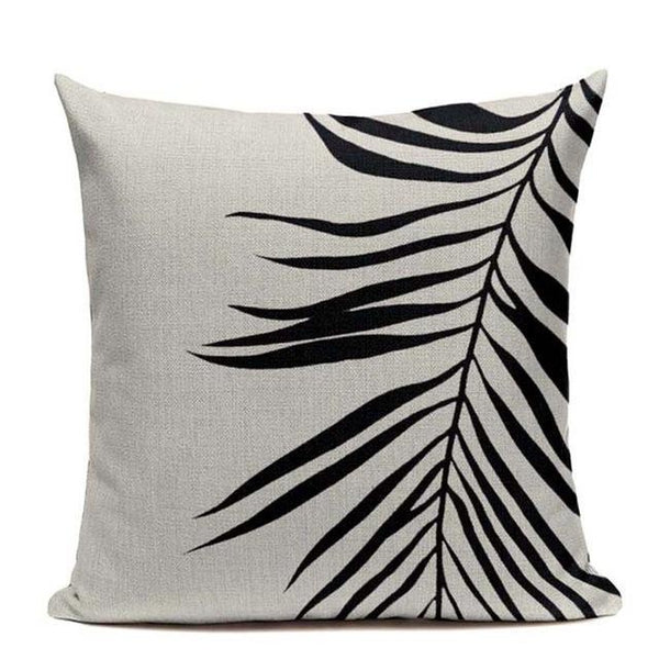 Black and White Cartoon Animal Nordic Throw Pillow Cases-Tiptophomedecor-Interior-Design-Home-Decor