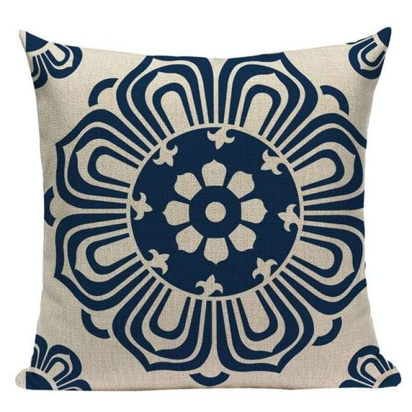Blue White Porcelain Cushion Covers-TipTopHomeDecor
