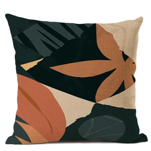 Bohemian Abstract Botanical Cushion Covers-TipTopHomeDecor