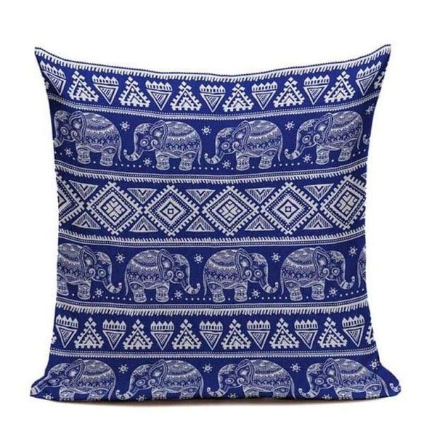 Boho Elephant Cushion Covers-Tiptophomedecor