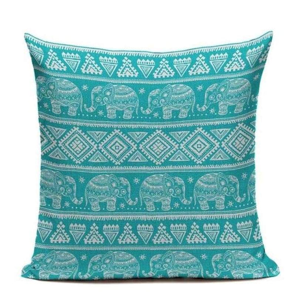 Boho Elephant Cushion Covers-Tiptophomedecor