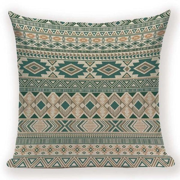 Boho Retro Quilt Pattern Pillow Cases-TipTopHomeDecor