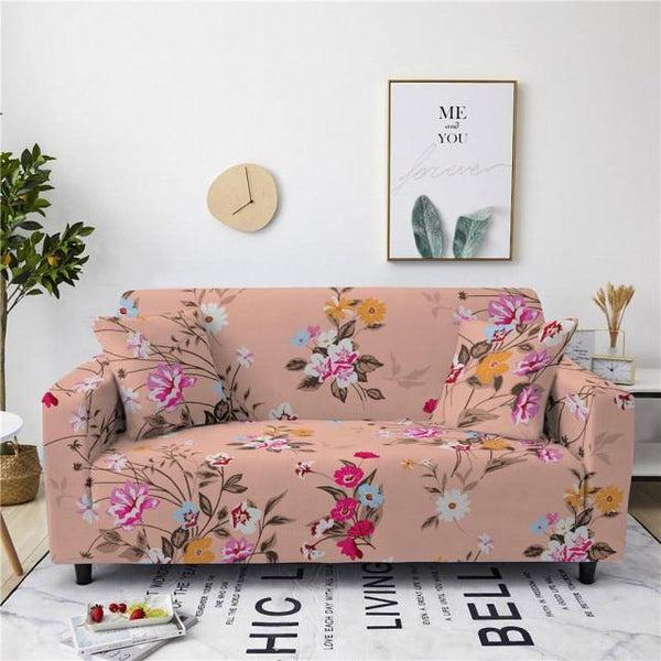 Botanical Flower Roses Spring Sofa Slip Covers-TipTopHomeDecor