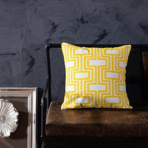 Bright Happy Yellow Cushion Covers-Tiptophomedecor-Interior-Design-Home-Decor
