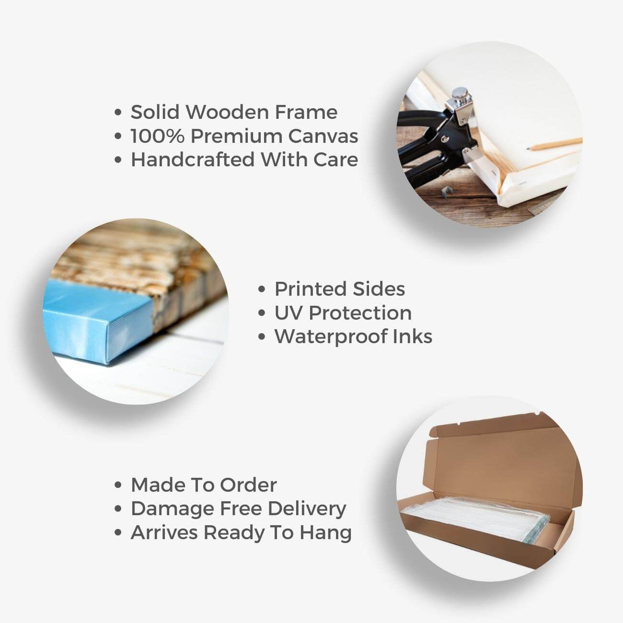 Stretched Canvas Places - Road To Manhattan Narrow Sepia-Tiptophomedecor