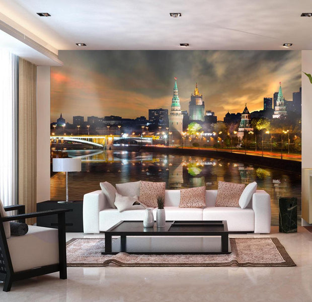Wall mural - Cloudy evening-TipTopHomeDecor