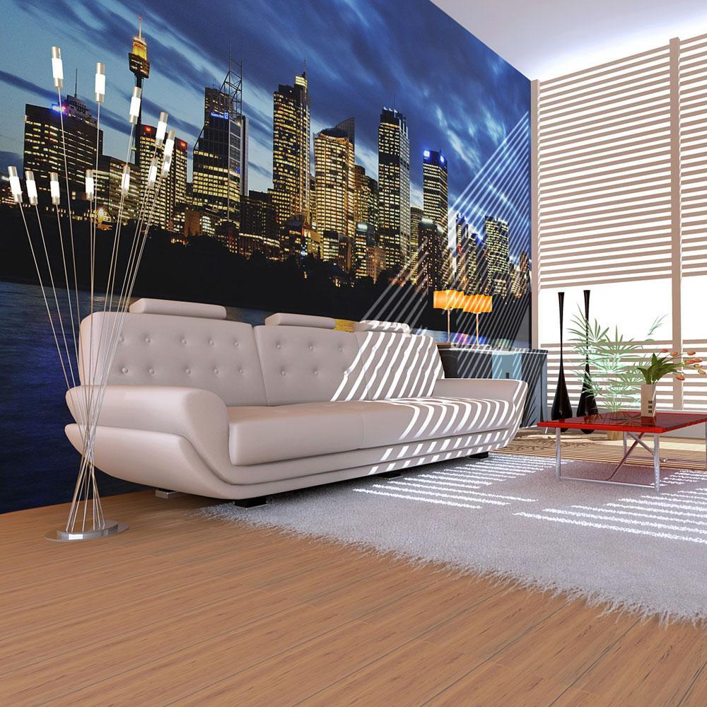 Wall mural - Evening clouds over Sydney-TipTopHomeDecor