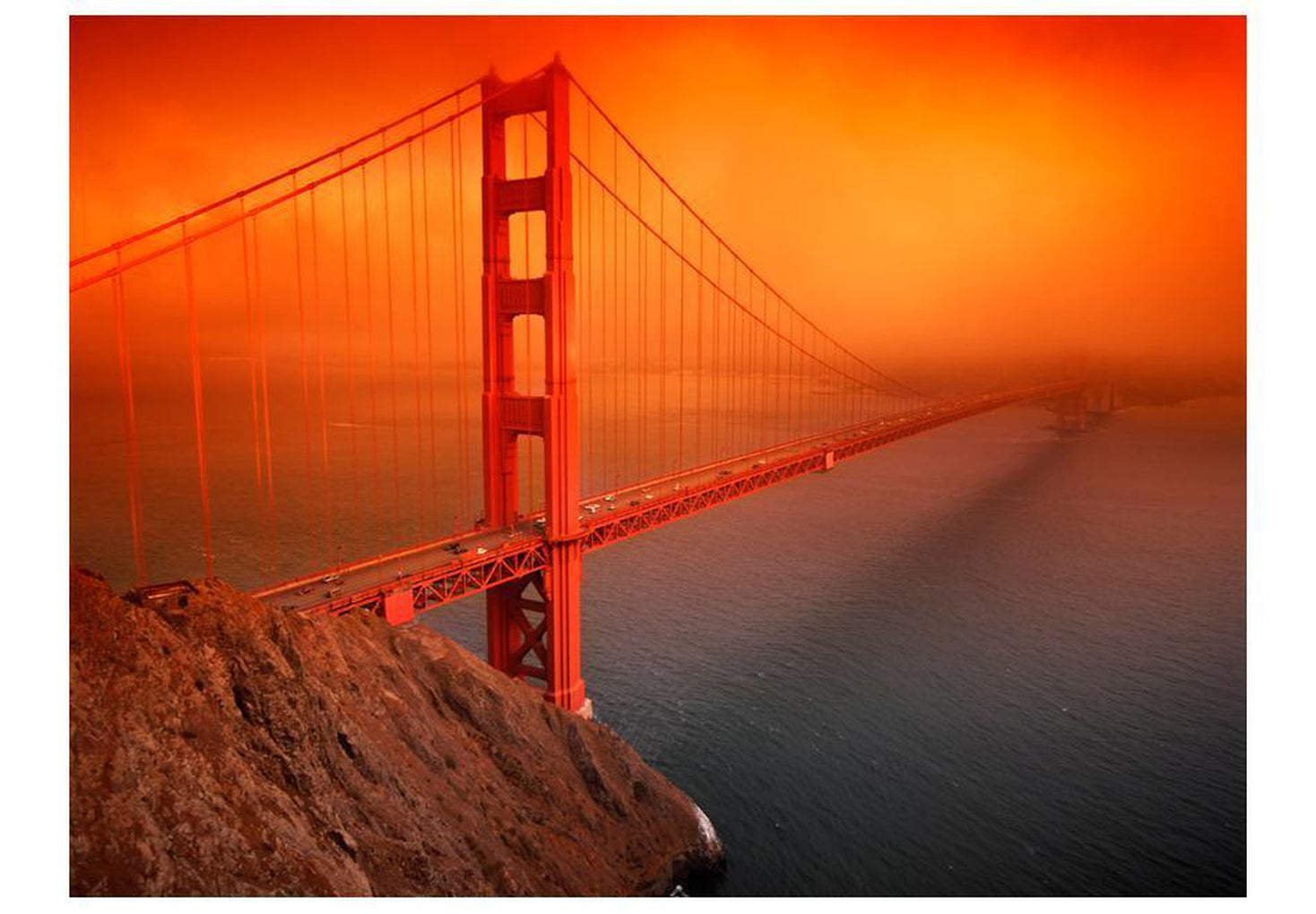 Wall mural - Golden Gate Bridge-TipTopHomeDecor