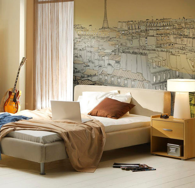 Wall mural - Good night Paris!-TipTopHomeDecor