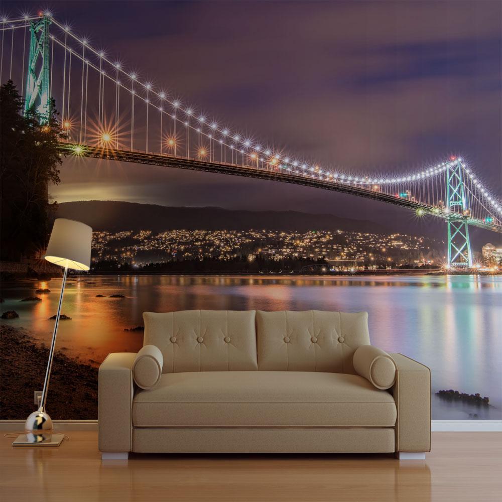 Wall mural - Lions Gate Bridge - Vancouver (Canada)-TipTopHomeDecor