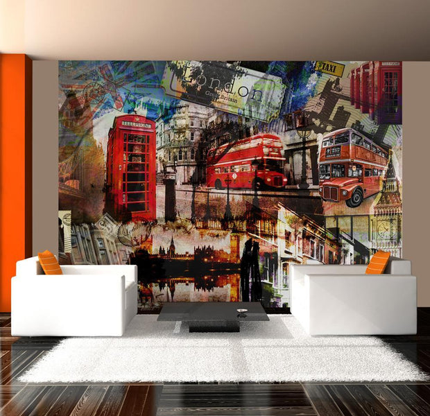 Wall mural - London collage-TipTopHomeDecor