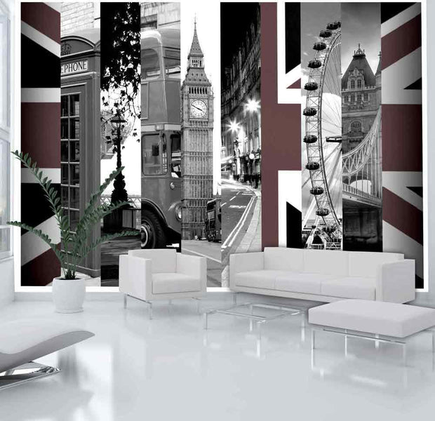 Wall mural - London symbols-TipTopHomeDecor