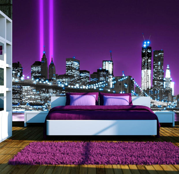 Wall mural - Luminous manhattan-TipTopHomeDecor