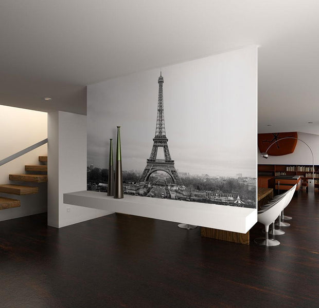 Wall mural - Paris: black and white photography-TipTopHomeDecor