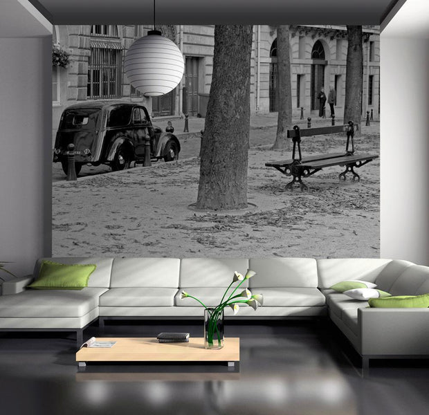 Wall mural - Peaceful French street-TipTopHomeDecor
