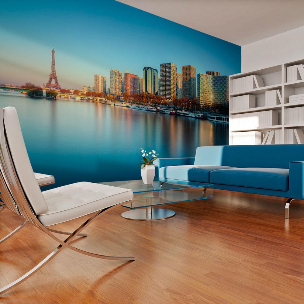 Wall mural - Relaxation by the Seine-TipTopHomeDecor