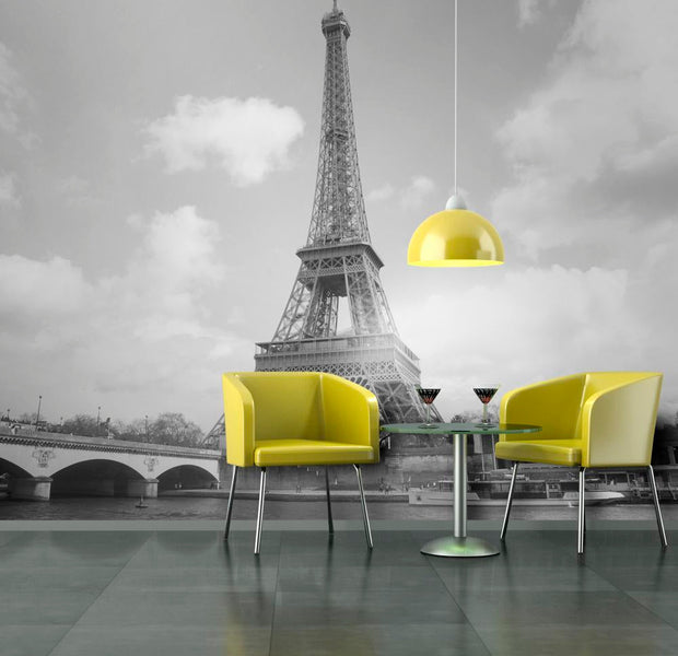 Wall mural - Seine and Eiffel Tower-TipTopHomeDecor