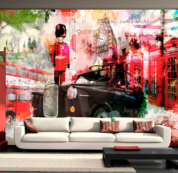 Wall mural - Streets of London-TipTopHomeDecor