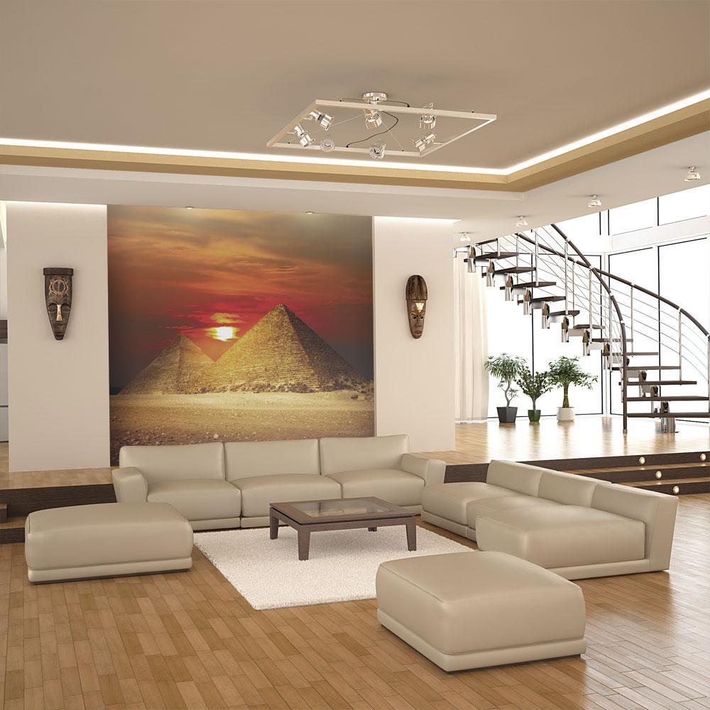 Wall mural - The Giza Necropolis - sunset-TipTopHomeDecor