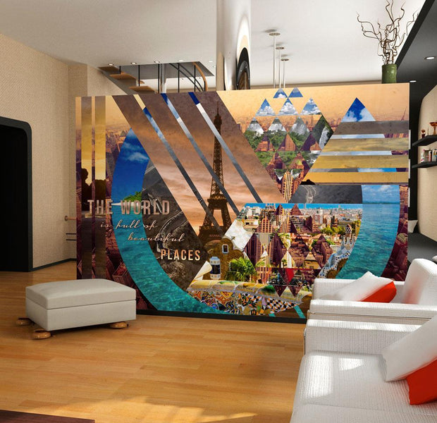 Wall mural - The world ...-TipTopHomeDecor