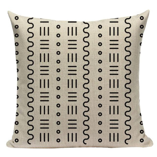 Creative Pastel Stripes Dots Nordic Throw Pillow Cases-Tiptophomedecor-Interior-Design-Home-Decor