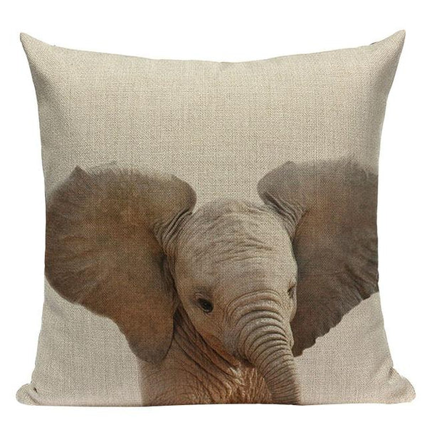 Cute Baby Animal Cushion Covers-TipTopHomeDecor