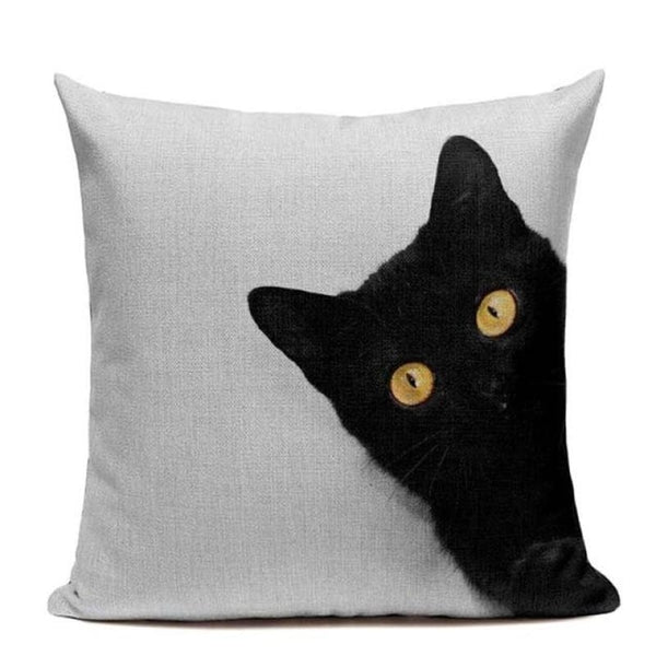Tiptophomedecor Cute Sweet Cat Cushion Covers