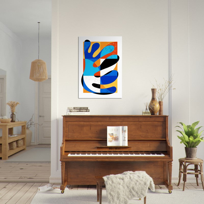 Minimal Geometric Matisse Style Poster 01