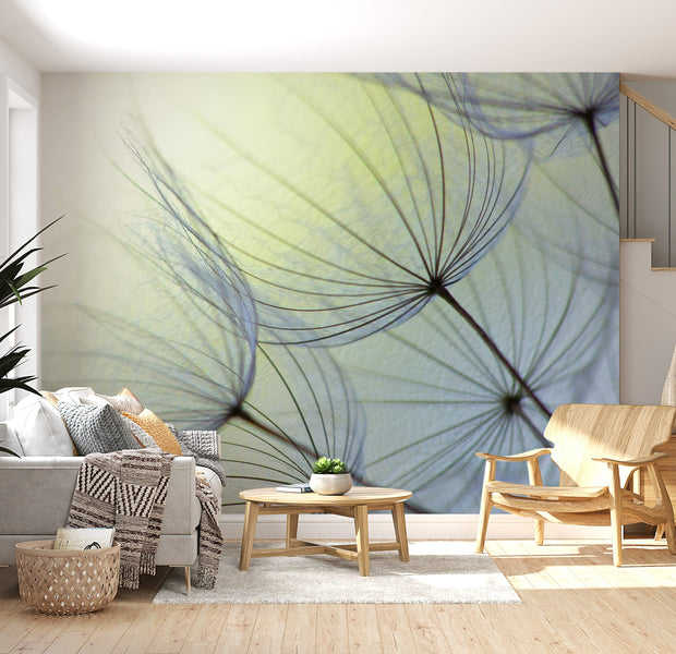 Peel & Stick Botanical Wall Mural - Natural Lightness - Removable Wall Decals