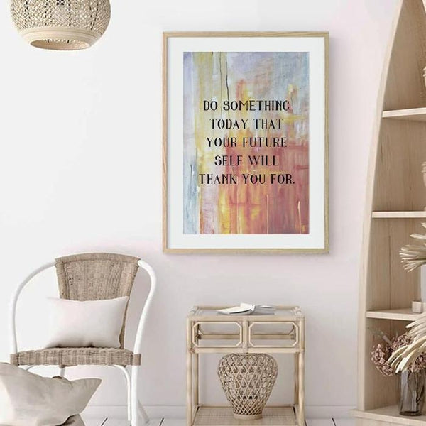 Do Something Today Quote Canvas Wall Art-TipTopHomeDecor