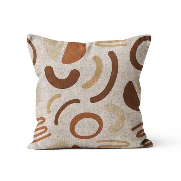 Esthetic Abstract Modern Geometric Art Shape Cushion Covers-TipTopHomeDecor