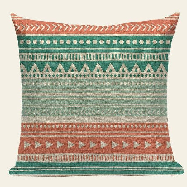 Bohemian Hippie Ethnic Soft Colors Cushion Covers-Tiptophomedecor-Interior-Design-Home-Decor