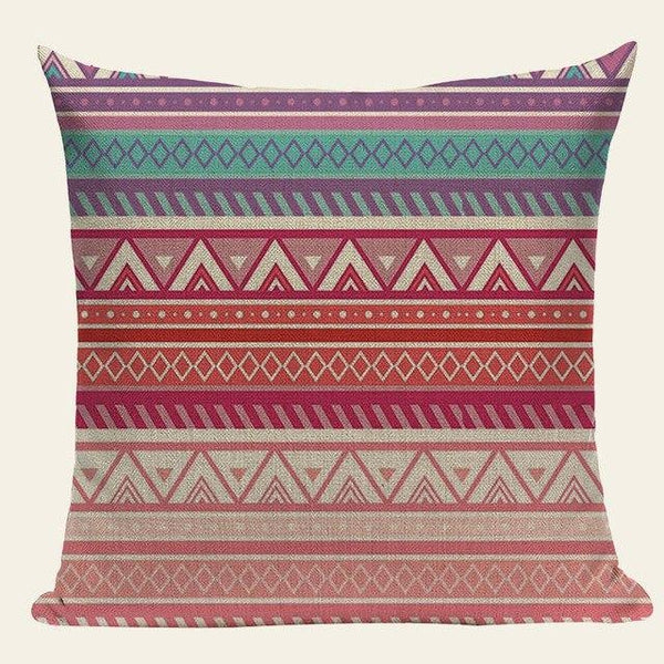 Bohemian Hippie Ethnic Soft Colors Cushion Covers-Tiptophomedecor-Interior-Design-Home-Decor