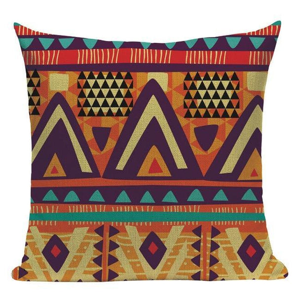 Ethnic Tribal Mandala Elephant Throw Pillow Covers-Tiptophomedecor-Interior-Design-Home-Decor