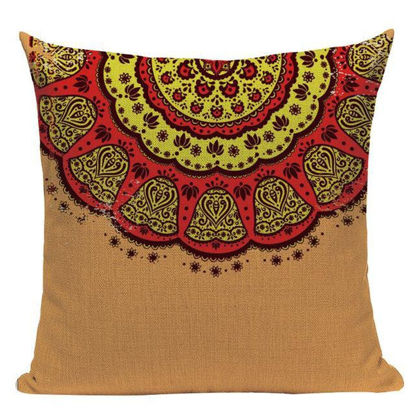 Ethnic Tribal Mandala Elephant Throw Pillow Covers-Tiptophomedecor-Interior-Design-Home-Decor