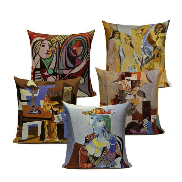 Famous Paintings Cushion Covers-TipTopHomeDecor