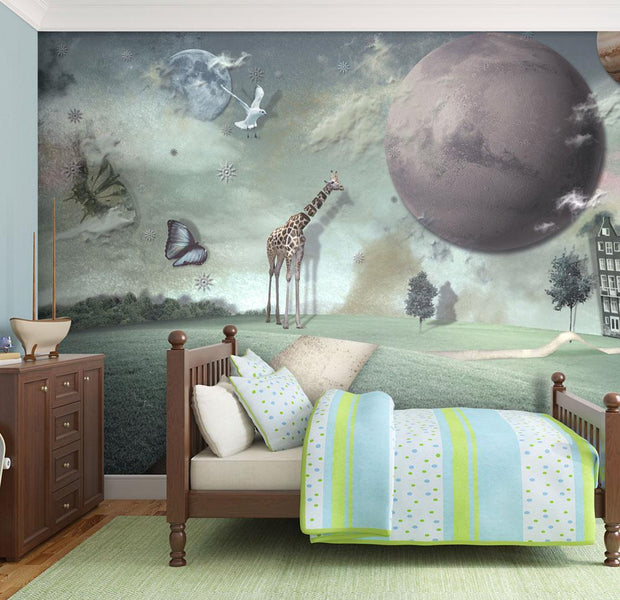 Wall mural - City of the future-TipTopHomeDecor