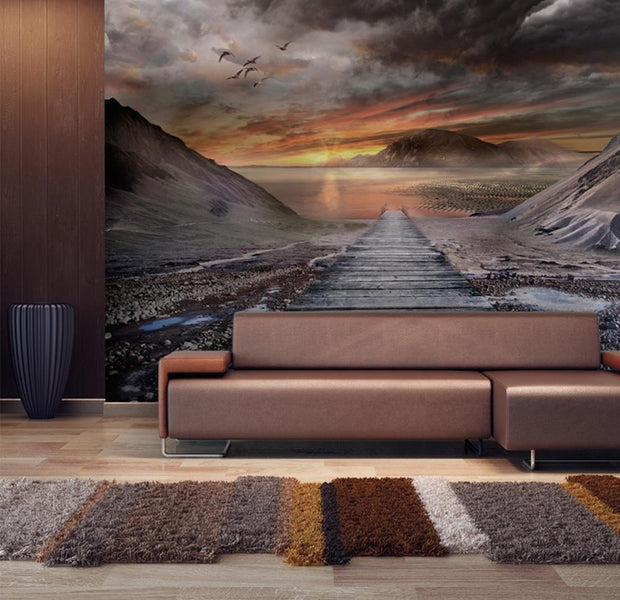 Wall mural - Deserted land-TipTopHomeDecor