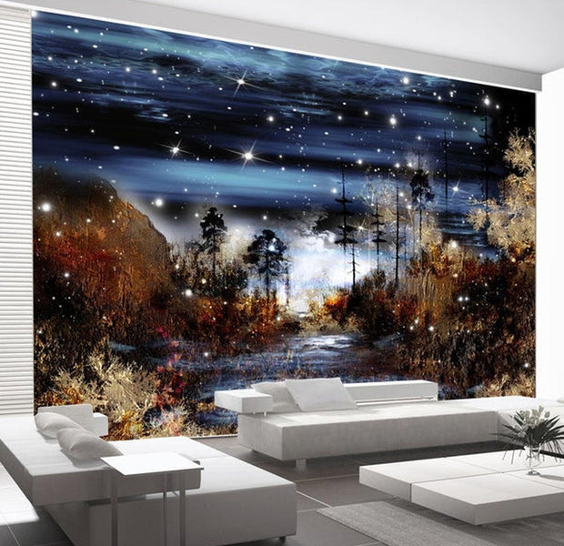 Wall mural - Magical forest-TipTopHomeDecor