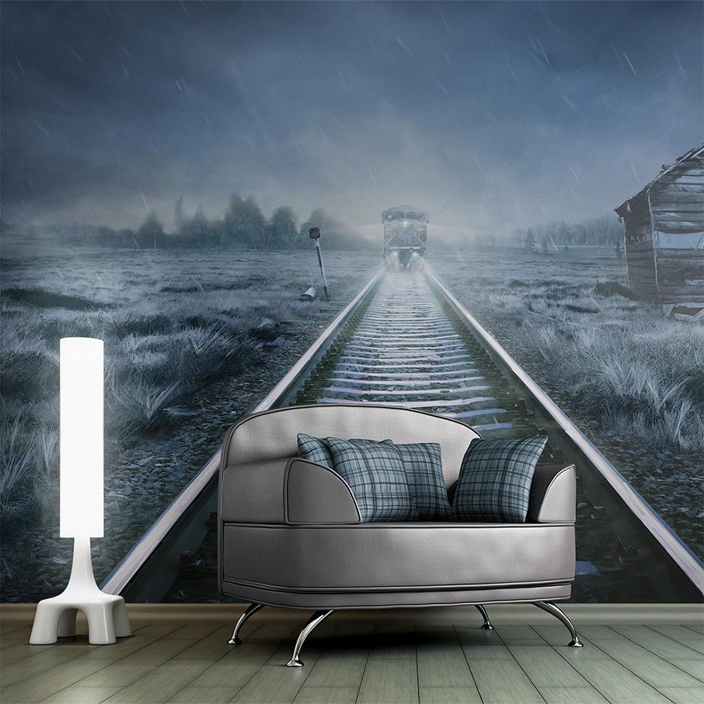 Wall mural - The ghost train-TipTopHomeDecor